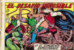 Tebeos: EL ESPADACHIN ENMASCARADO Nº 59 - 2ª EDICION - ED.VALENCIANA 10/07/1982